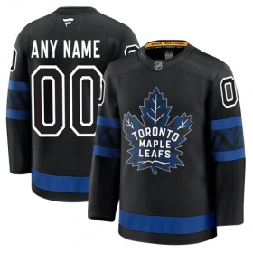 Maillot de Hockey Toronto Maple Leafs Personnaliser Fanatics Premium 2024-25 Noir Troisième - Homme